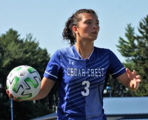 Cedar Crest's Lily Young Overcomes Adversity. 