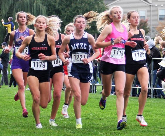 Freshman Eliana Schneider Paces Falcons to Rewarding Runner up